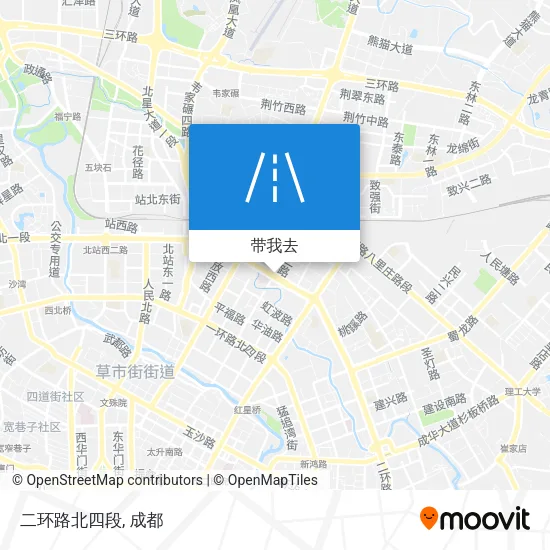 二环路北四段地图
