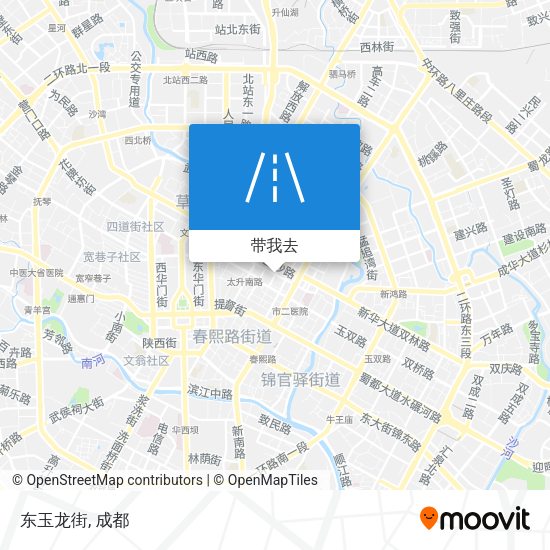东玉龙街地图