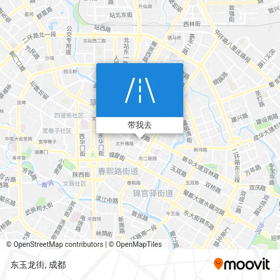 东玉龙街地图