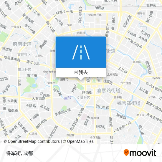 将军街地图