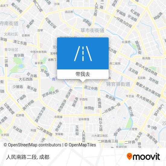 人民南路二段地图