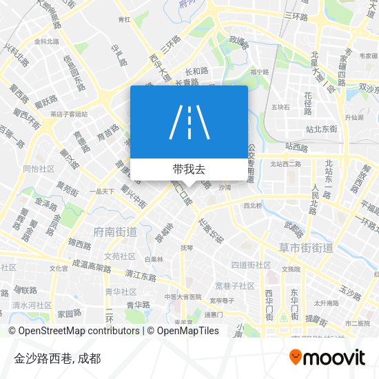 金沙路西巷地图
