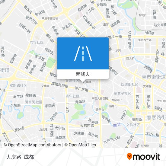 大庆路地图