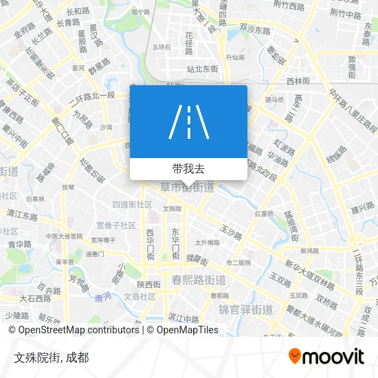 文殊院街地图