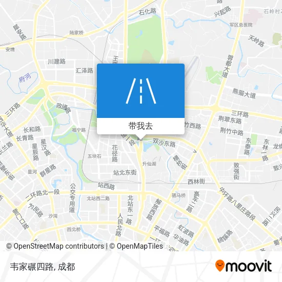 韦家碾四路地图