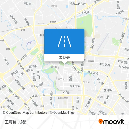 王贾路地图