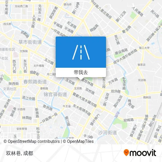 双林巷地图