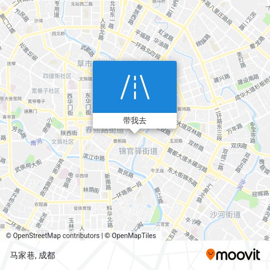 马家巷地图
