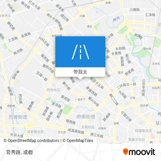 育秀路地图