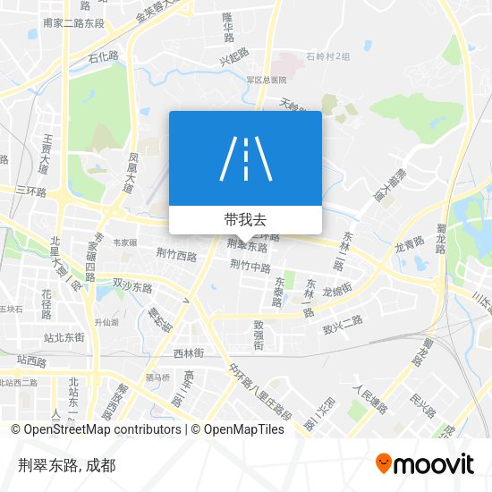 荆翠东路地图