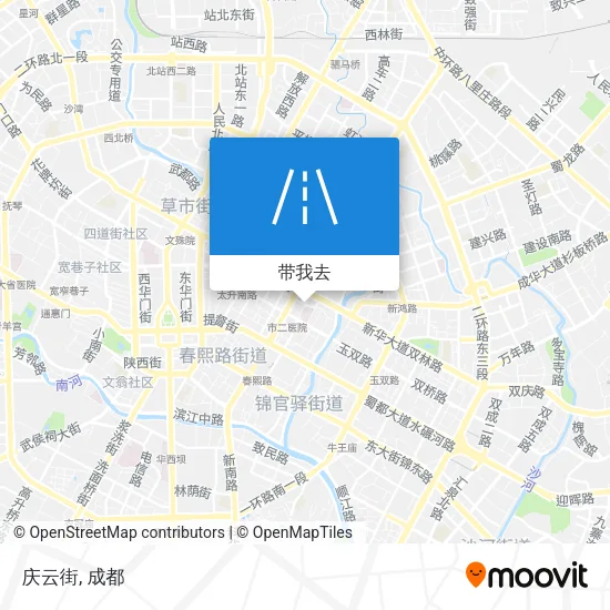 庆云街地图