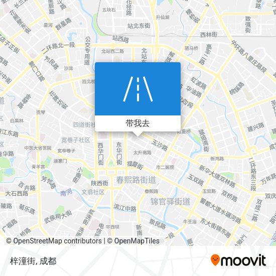 梓潼街地图