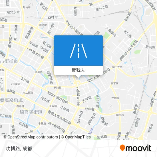 功博路地图