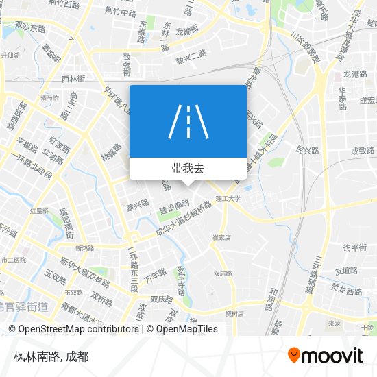 枫林南路地图