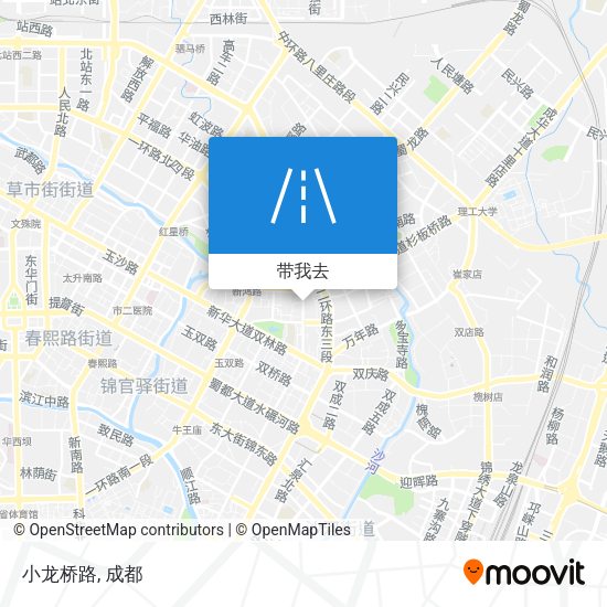 小龙桥路地图