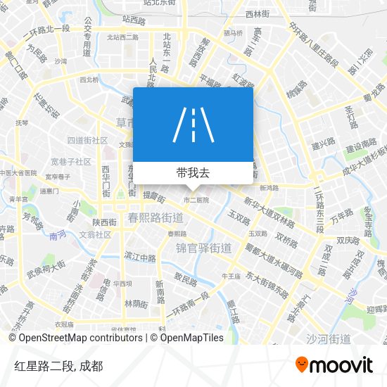 红星路二段地图