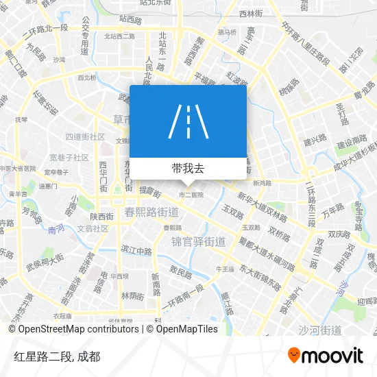 红星路二段地图