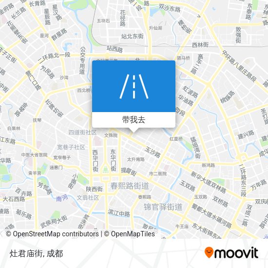 灶君庙街地图