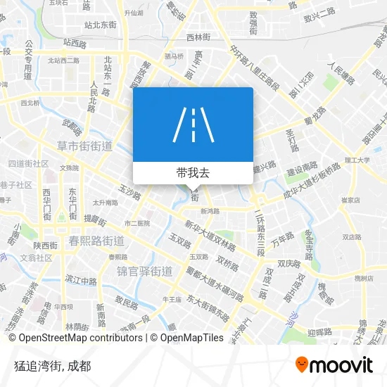 猛追湾街地图