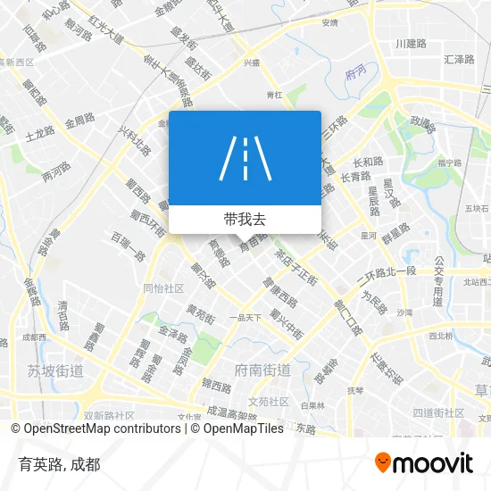 育英路地图
