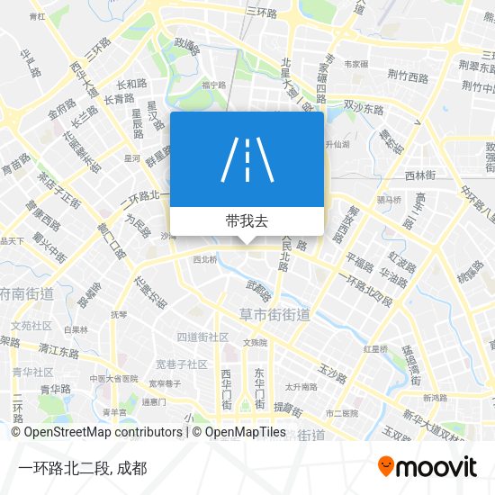 一环路北二段地图
