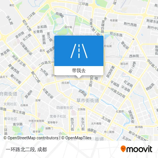 一环路北二段地图