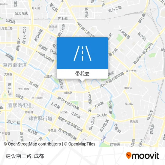 建设南三路地图