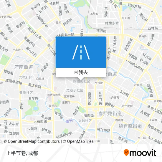 上半节巷地图