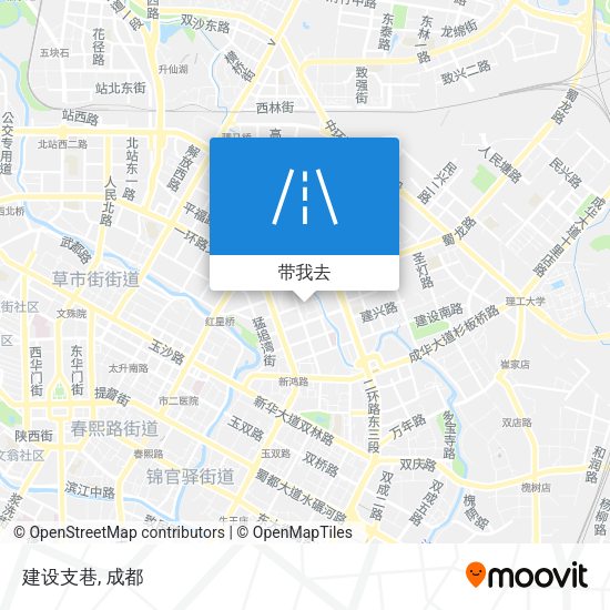 建设支巷地图