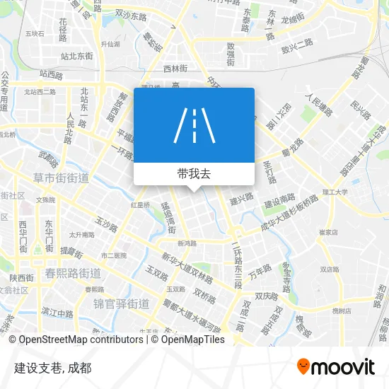 建设支巷地图