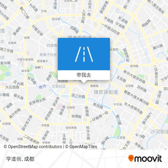 学道街地图