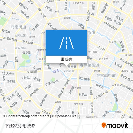 下汪家拐街地图