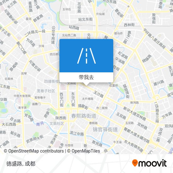 德盛路地图
