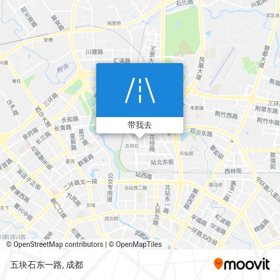 五块石东一路地图