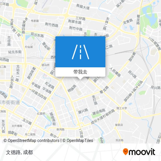 文德路地图