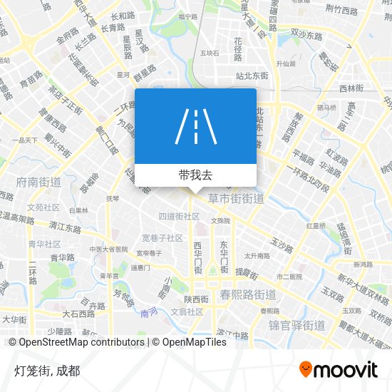 灯笼街地图