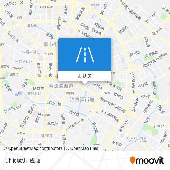 北顺城街地图