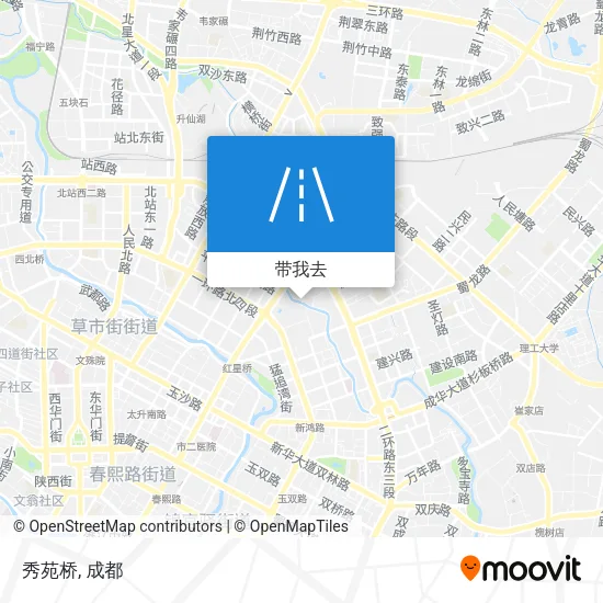 秀苑桥地图