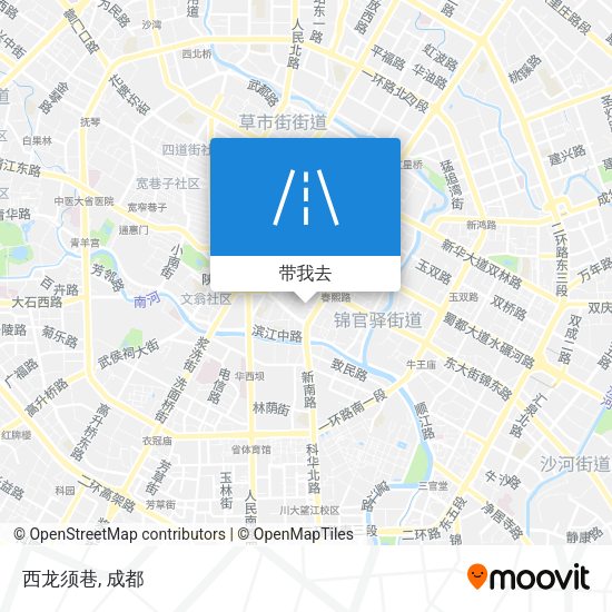 西龙须巷地图