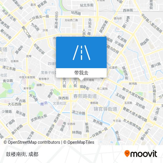 鼓楼南街地图