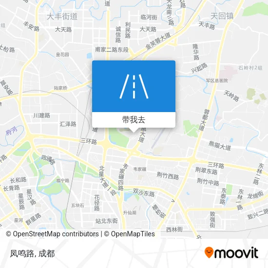 凤鸣路地图