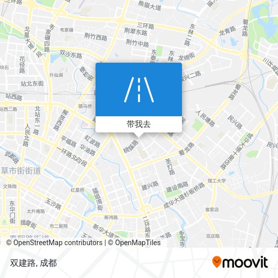 双建路地图