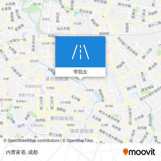 内曹家巷地图