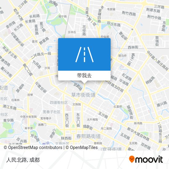 人民北路地图