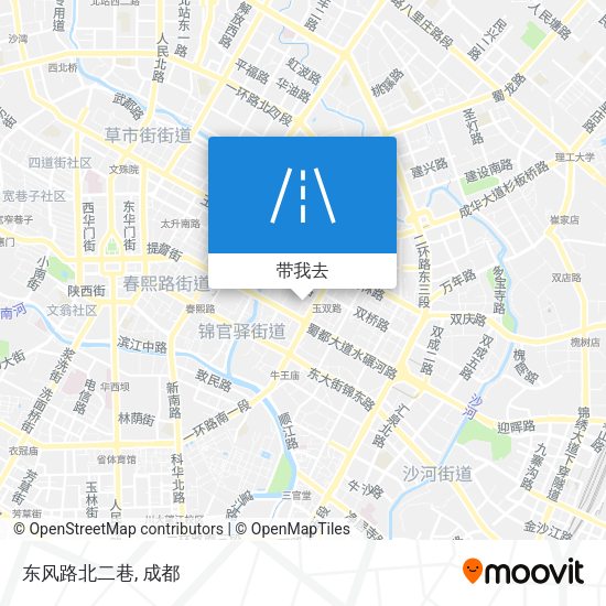 东风路北二巷地图