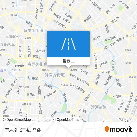 东风路北二巷地图
