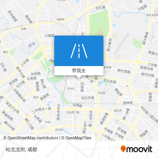 站北北街地图