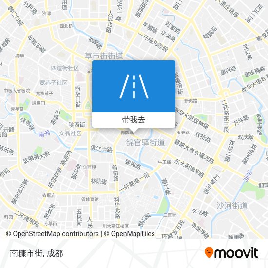 南糠市街地图