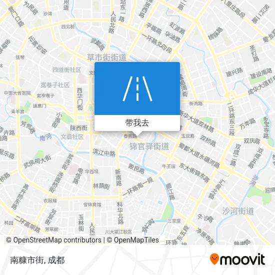 南糠市街地图