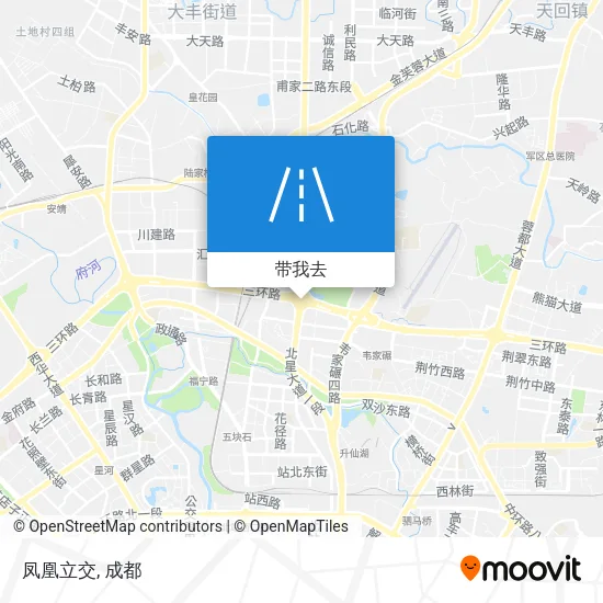 凤凰立交地图
